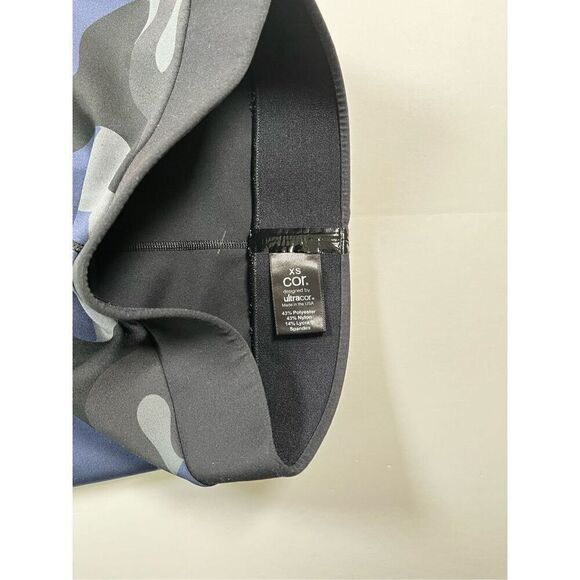 Ultracor Micro Camo Easy Ultra High Legging Blue Size Cor Extra Small Blue Black - Picture 3 of 12